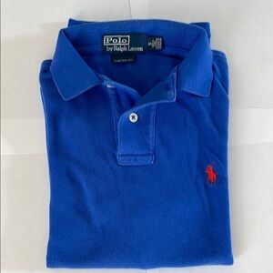 Ralph Lauren Royal Blue Polo with Red Logo